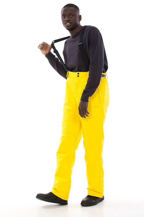 High Experience 9551 ЖЕЛТ. Брюки горнолыжные мужские HIGH EXPERIENCE цвет Желтый