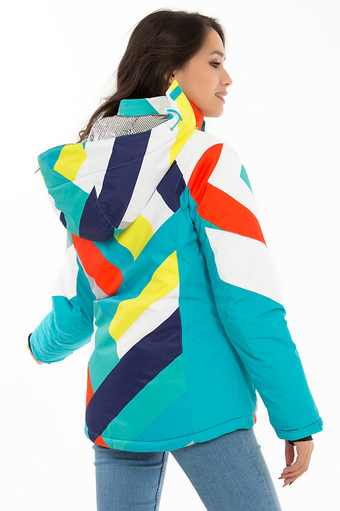 CHEER&DUCK/3055 62010 ГОЛУБ. Куртка горнолыжная женская CHEERDUCK цвет Голубой