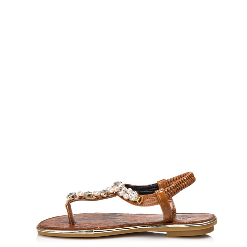 Вьетнамки SERGIO MANCHOT цвет Коричневый