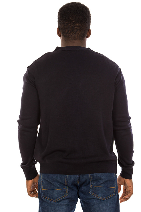 CHEERDUCK/BA 3762 ТЕМ.СИНИЙ Кардиган мужской CHEERDUCK цвет Синий