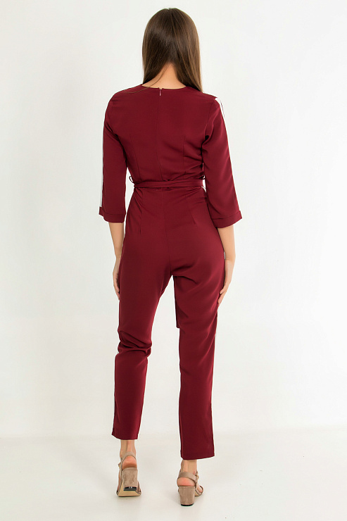 CHEER&DUCK/2C122 1017 БОРДО Комбинезон женский CHEERDUCK цвет Красный