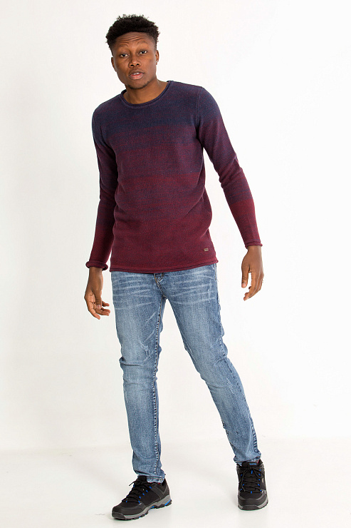 STRACCI 57109 БОРДО СИН. Джемпер STRACCI цвет Синий