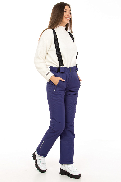 CHEER&DUCK/3055 62230 СИН. Брюки горнолыжные женские CHEERDUCK цвет Синий