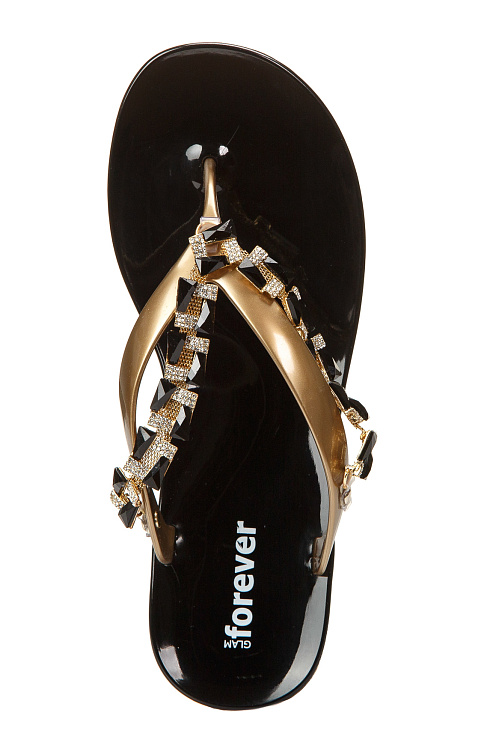 Вьетнамки FOREVER цвет Золотой