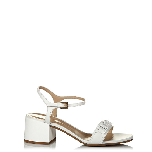 Босоножки на каблуке BALDININI цвет Белый