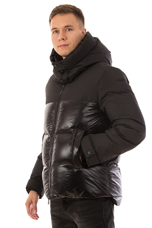BALDININI E5B052XXGIAD0000 Пуховик мужской BALDININI цвет Черный