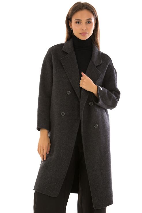 CHEERDUCK/5078 2929 ЧЕРНЫЙ Пальто женское CHEERDUCK цвет Черный