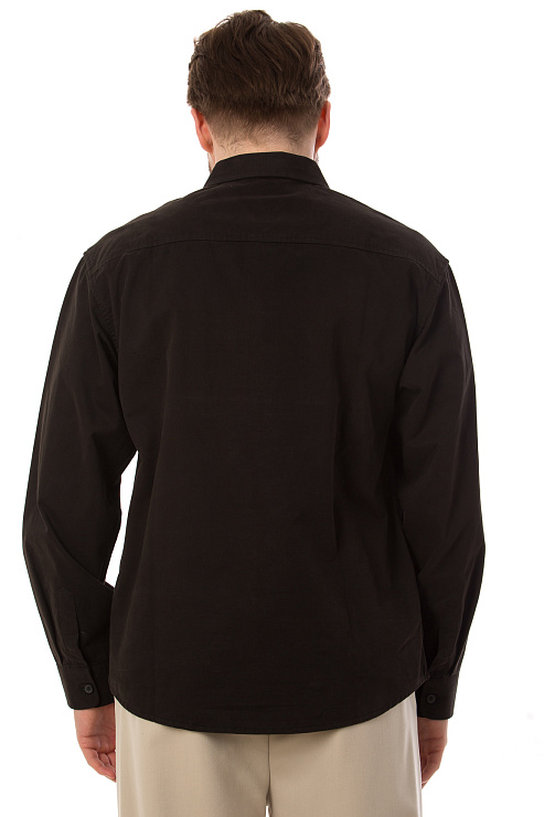 CHEERDUCK/4070 8101 ЧЕРНЫЙ Рубашка мужская CHEERDUCK цвет Черный