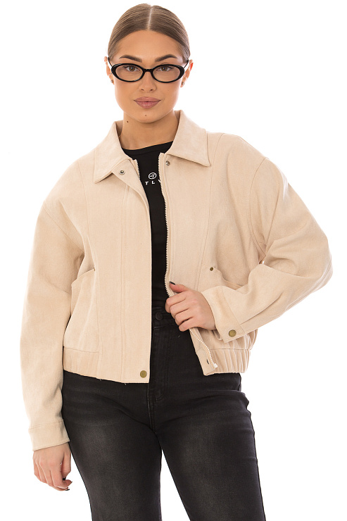 CHEERDUCK/2C22 5502 БЕЖЕВЫЙ Куртка д/с CHEERDUCK цвет Бежевый