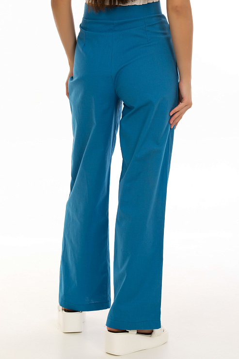 CHEERDUCK/2C19 6365 СИНИЙ Брюки женские CHEERDUCK цвет Синий