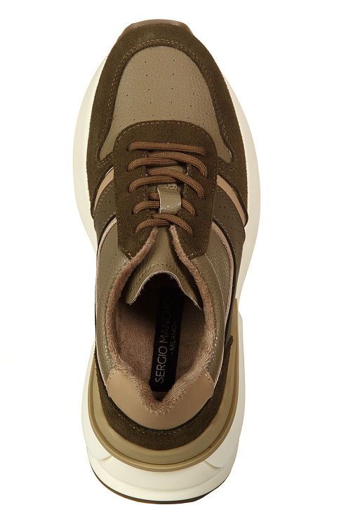 Кроссовки SERGIO MANCHOT цвет Зеленый