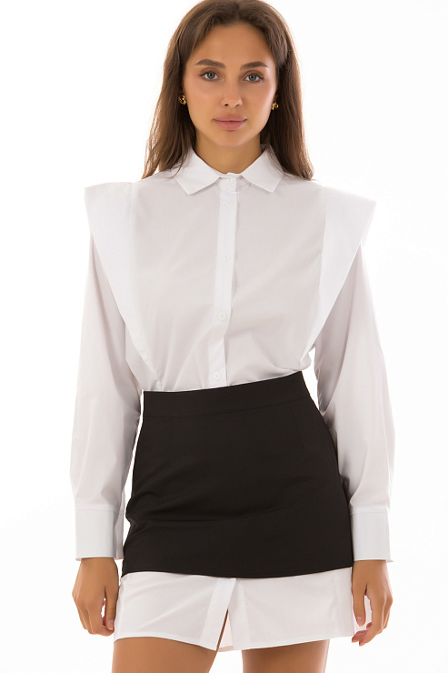 CHEERDUCK/MUD 8087 ЧЕРНО-БЕЛЫЙ Костюм женский CHEERDUCK цвет Черный