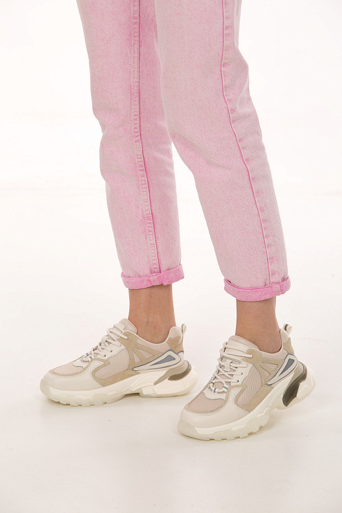 Кроссовки SERGIO MANCHOT цвет Бежевый