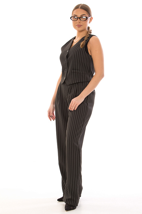 CHEERDUCK/2C19 6031 ЧЕРНЫЙ Костюм классический женский CHEERDUCK цвет Черный