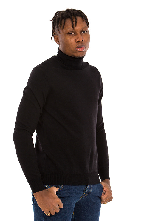 BALDININI MU04 NERO Водолазка мужская BALDININI цвет Черный