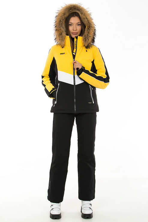 High Experience 1252 ЖЕЛТ. ЧЕРН. Костюм горнолыжный HIGH EXPERIENCE цвет Желтый
