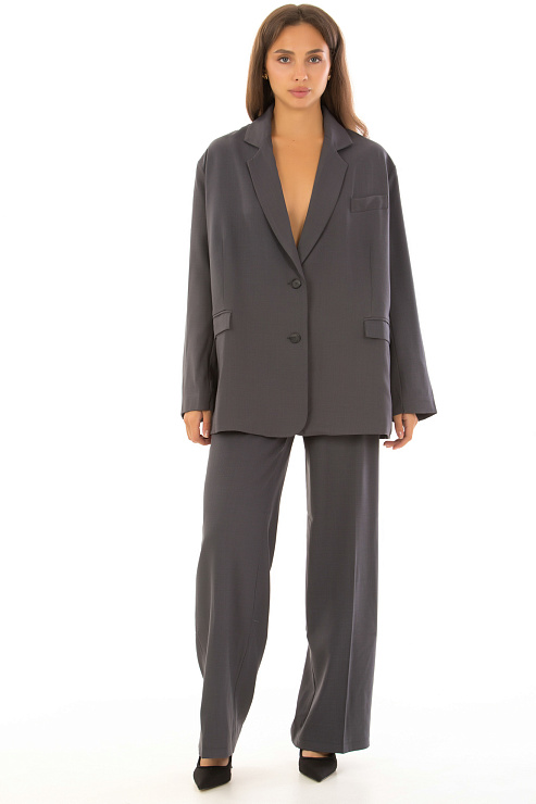 CHEERDUCK/MUD 4040 СЕРЫЙ Костюм классический CHEERDUCK цвет Серый