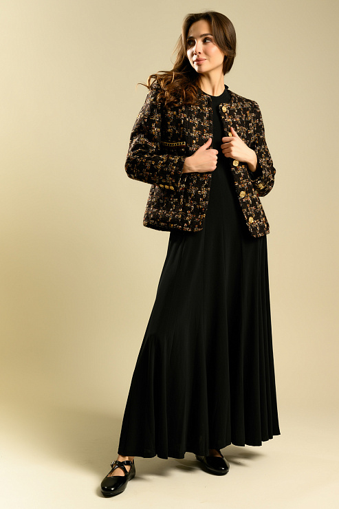 BELLABOA 111-48 КОРИЧНЕВЫЙ Пиджак женский BELLABOA цвет Коричневый