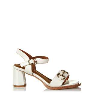 Босоножки на каблуке SERGIO MANCHOT цвет Белый