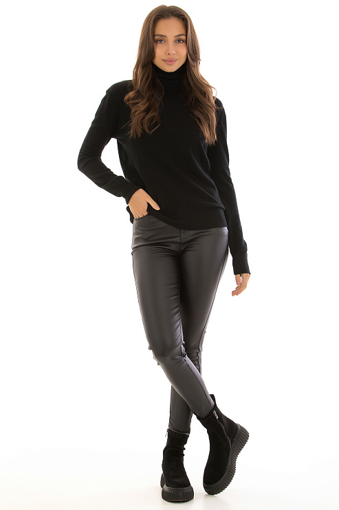 Fashion 3466 ЧЕРНЫЙ Водолазка женская FASHION цвет Черный