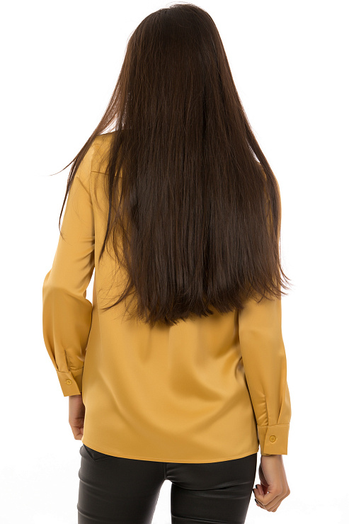 CHEERDUCK/2C19 8093 ЖЕЛТЫЙ Блуза женская CHEERDUCK цвет Желтый