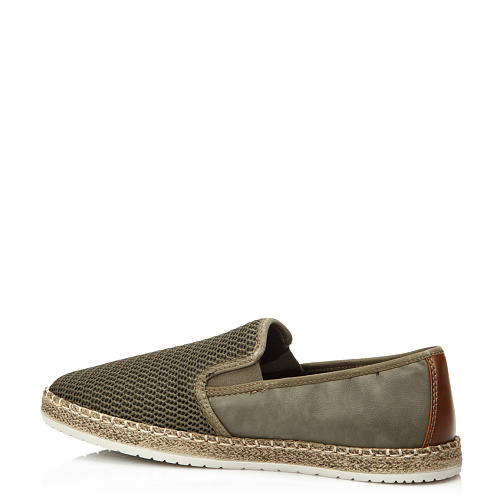 Слипоны RIEKER  цвет Хаки