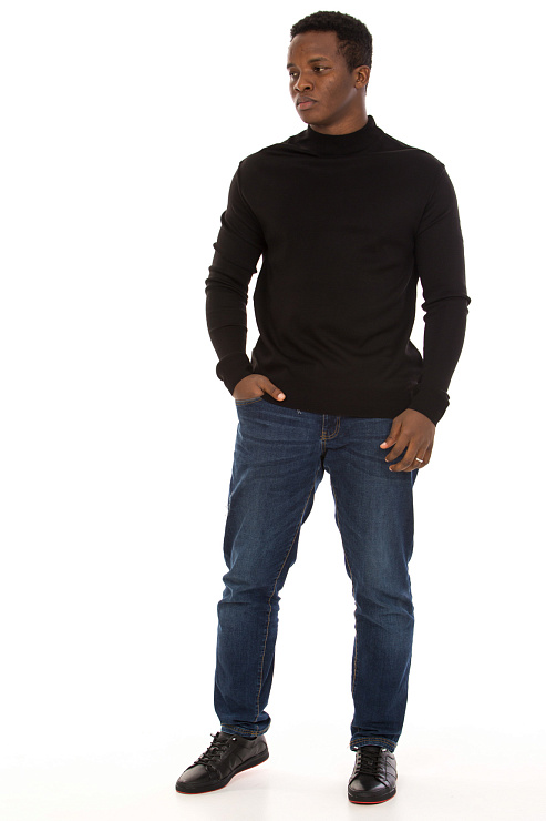 CHEERDUCK/BA 3765 ЧЕРНЫЙ Водолазка мужская CHEERDUCK цвет Черный