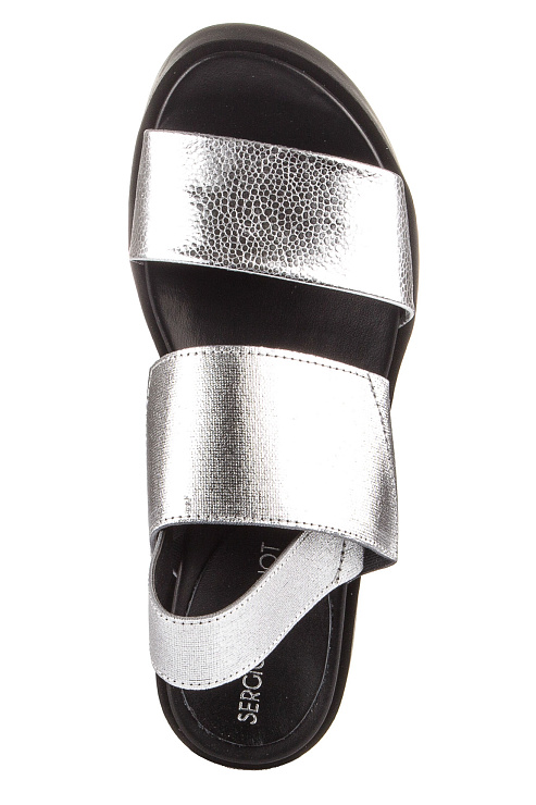 Сандалии SERGIO MANCHOT цвет Серебристый