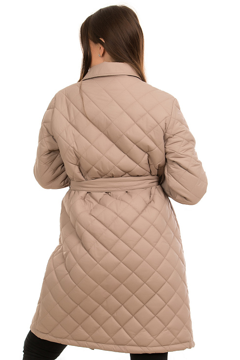 CHEERDUCK/2025 622 БЕЖЕВЫЙ Плащ женский CHEERDUCK цвет Бежевый