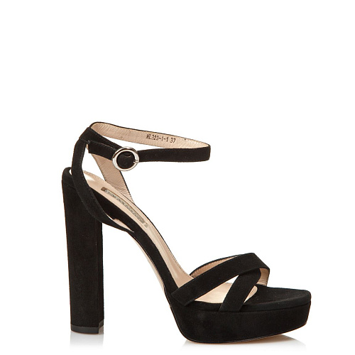 Босоножки на каблуке SERGIO MANCHOT цвет Черный