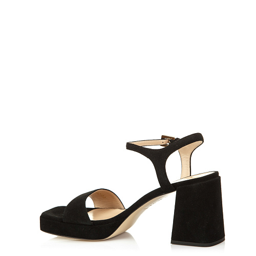 Босоножки на каблуке BALDININI цвет Черный