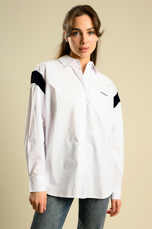 BELLABOA 111-95 БЕЛЫЙ Рубашка женская BELLABOA цвет Белый