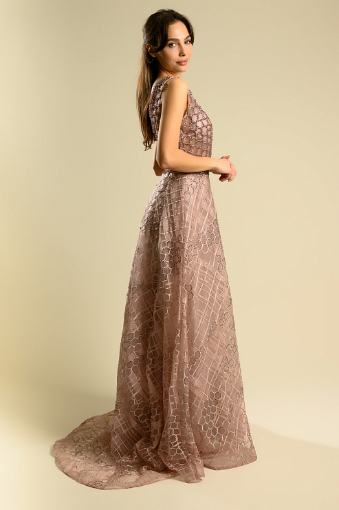 BELLABOA 1007 РОЗОВЫЙ Вечернее платье BELLABOA цвет Розовый