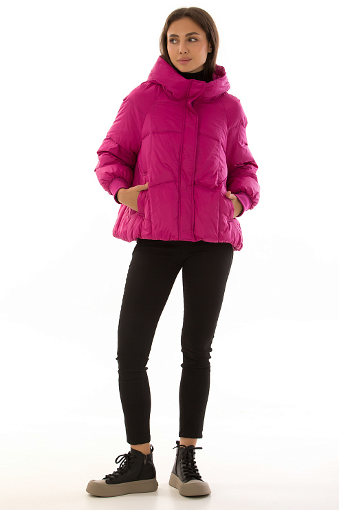 CHEERDUCK/2030 6885 РОЗОВЫЙ Куртка женский CHEERDUCK цвет Розовый