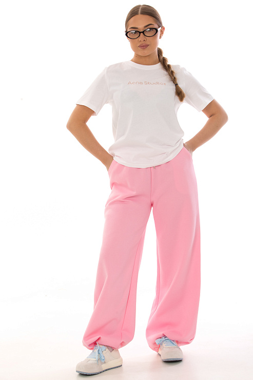 CHEERDUCK 106-1 РОЗОВЫЙ Брюки женские CHEERDUCK цвет Розовый