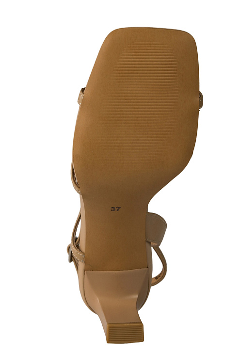 Босоножки на каблуке SERGIO MANCHOT цвет Бeжевый