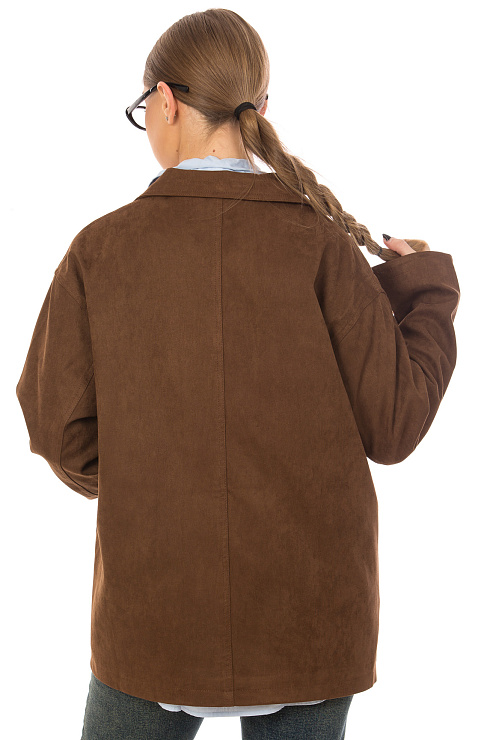 CHEERDUCK/2C22 9067 КОРИЧНЕВЫЙ Куртка д/с CHEERDUCK цвет Коричневый