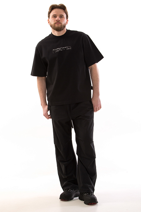 CHEERDUCK/4070 1305 ЧЕРНЫЙ Футболка мужская CHEERDUCK цвет Черный