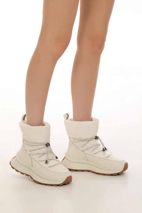 Дутики SERGIO MANCHOT цвет Бежевый