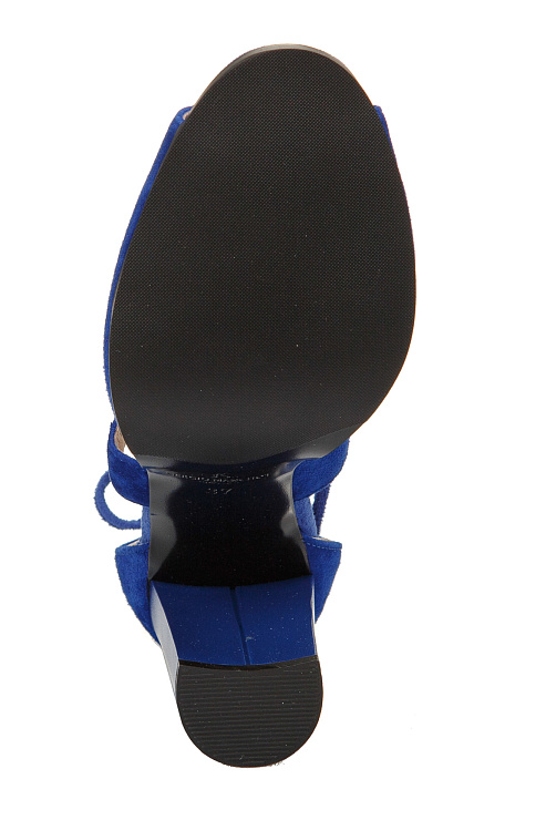 Босоножки на каблуке SERGIO MANCHOT цвет Синий