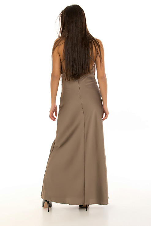 CHEERDUCK/2C19 976 КОРИЧНЕВЫЙ Платье  CHEERDUCK цвет Коричневый