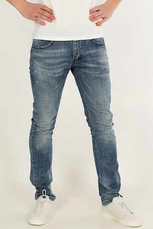TYHO JEANS 100 Джинсы мужские CHEERDUCK цвет Синий
