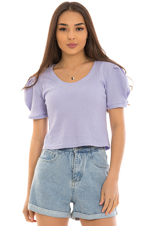 CHEERDUCK 87096 ФИОЛЕТОВЫЙ Футболка женская CHEERDUCK цвет Фиолетовый