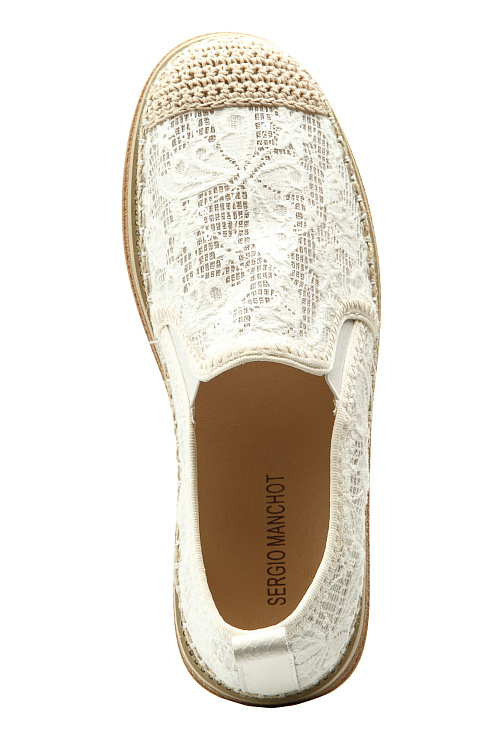 Эспадрильи SERGIO MANCHOT цвет Бежевый