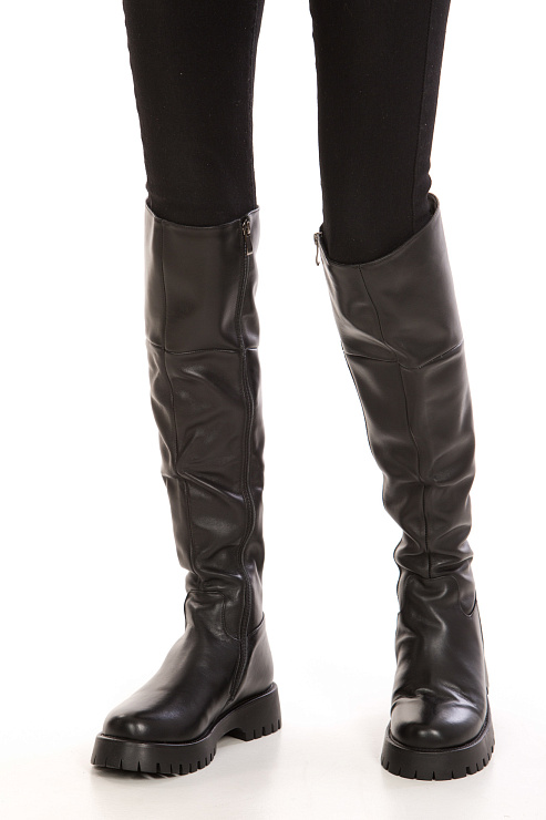 Ботфорты SERGIO MANCHOT цвет Черный