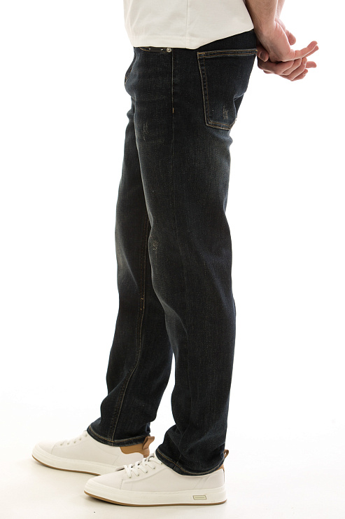 CHEERDUCK/4070 60337M СИНИЙ Джинсы мужские CHEERDUCK цвет Синий