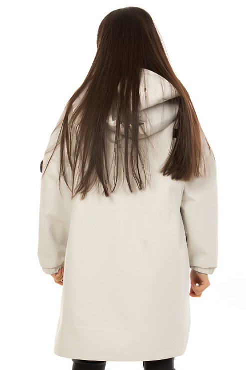 YIMOSIS 5039 БЕЛЫЙ Плащ женский YIMOSIS цвет Белый