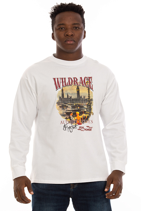 CHEERDUCK/GuaZ 803-2 БЕЛЫЙ Лонгслив  CHEERDUCK цвет Белый