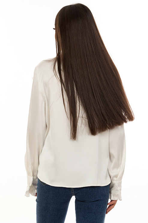 CHEERDUCK/2C19 980 БЕЛЫЙ Блуза женская CHEERDUCK цвет Белый