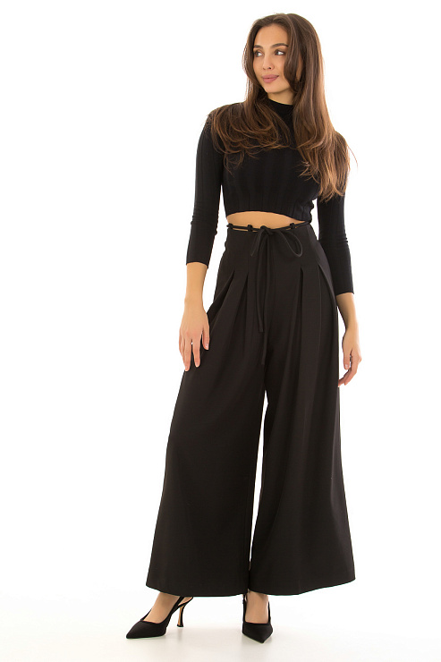 CHEERDUCK/NEW 0152 ЧЕРНЫЙ Брюки женские классические CHEERDUCK цвет Черный